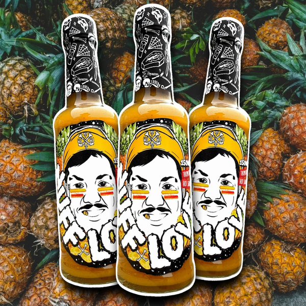 Nuff Love - Tropical Hot Pepper x Pineapple Jerk Glaze and Hot Sauce - Tubby Tom's