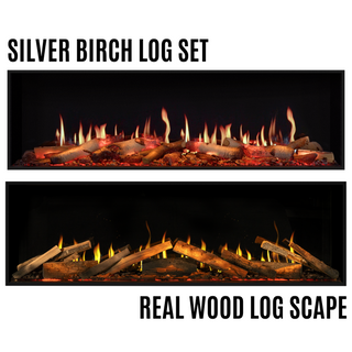 Onyx Fusion 150RW 3-Sided LCD Media Wall Electric Fire