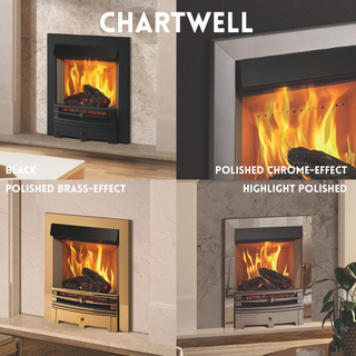 Mirage 40i Hearth Inset LCD Electric Fire - Onyx