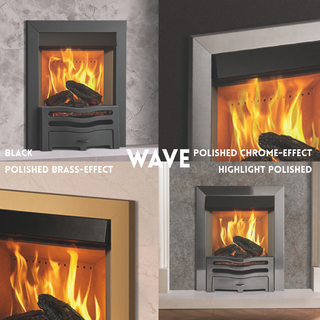 Mirage 40i Hearth Inset LCD Electric Fire - Onyx