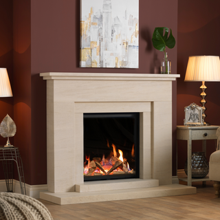 Paragon P5 Log Effect CF Gas Fire - Charlton & Jenrick