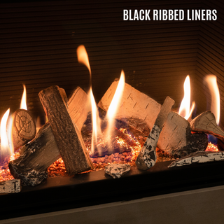 Paragon P5 Log Effect CF Gas Fire - Charlton & Jenrick