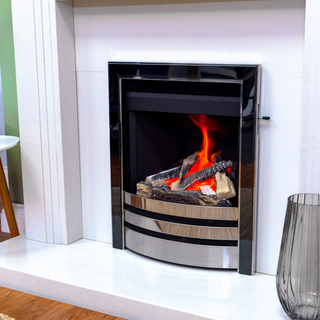 Paragon One Evolution Log Effect Open Fronted Gas Fire - Charlton & Jenrick