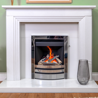 Paragon One Evolution Log Effect Open Fronted Gas Fire - Charlton & Jenrick