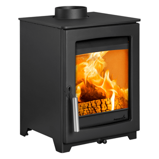 Aspect 4 Eco 4.5kW Solid Fuel Freestanding Stove - Hunter Stoves Parkray