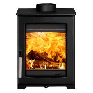 Aspect 4 Compact Eco 4.5kW Solid Fuel Freestanding Stove - Hunter Stoves Parkray