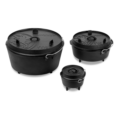 Cast Iron Dutch Oven with Legs - Petromax