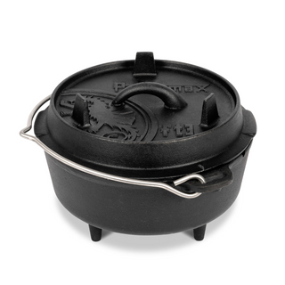 Cast Iron Dutch Oven with Legs - Petromax