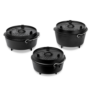 Cast Iron Dutch Oven with Legs - Petromax