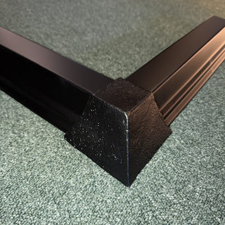 Plain Base 3 Piece Black Fender - Manor