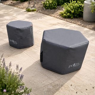 Hex Smokeless Outdoor Fire Pit - Pollen by Hunter Stoves