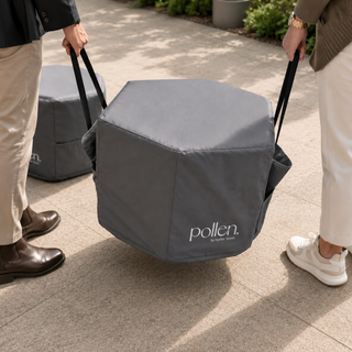 Hex Smokeless Outdoor Fire Pit - Pollen by Hunter Stoves