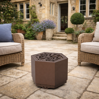 Hex Smokeless Outdoor Fire Pit - Pollen by Hunter Stoves