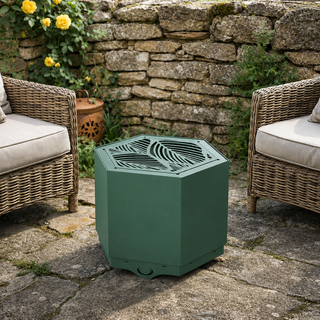 Hex Smokeless Outdoor Fire Pit - Pollen by Hunter Stoves