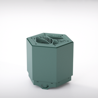 Hex Smokeless Outdoor Fire Pit - Pollen by Hunter Stoves