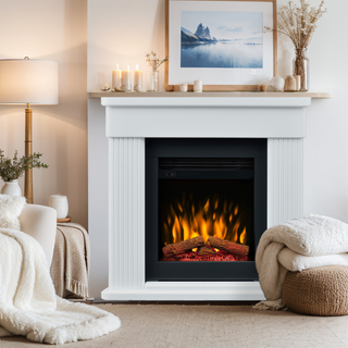 Portland 16 Flat-To-Wall Fireplace Suite - Dimplex