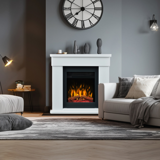 Portland 16 Flat-To-Wall Fireplace Suite - Dimplex
