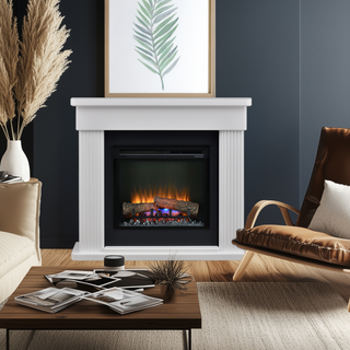 Portland 23 Flat-To-Wall Fireplace Suite - Dimplex
