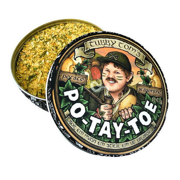 PO-TAY-TOE! Ultimate Potato Seasoning Tin - Tubby Tom's
