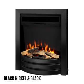 Kamala 42" Flat-To-Wall Electric Fire and Fireplace Suite