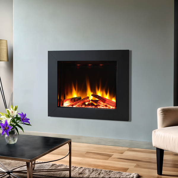 Proflame Celena Noir Wall Inset Electric Fire - Flavel