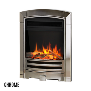Lanta 42" Flat-To-Wall Electric Fire and Fireplace Suite