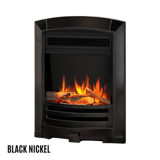 Lanta 42" Flat-To-Wall Electric Fire and Fireplace Suite
