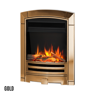 Lanta 42" Flat-To-Wall Electric Fire and Fireplace Suite