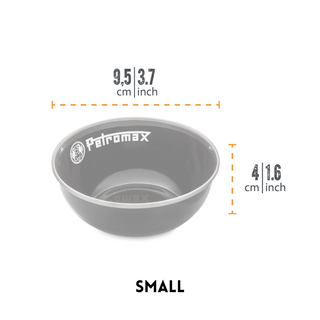 Set of 2 Enamel Bowls - Petromax