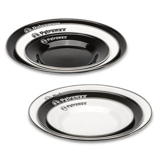 Set of 2 Enamel Plates - Petromax