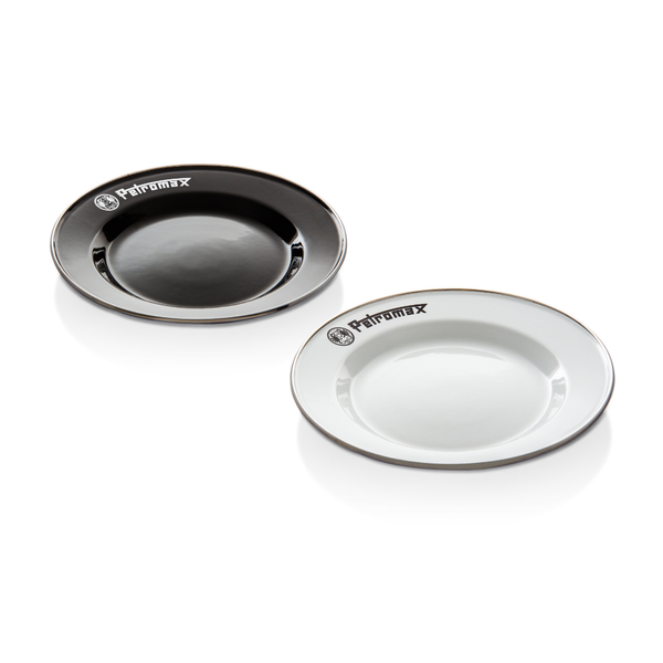 Set of 2 Enamel Plates - Petromax