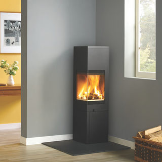 Quadro 2T Tall 6.2kW Wood Burning Stove - Nordpeis
