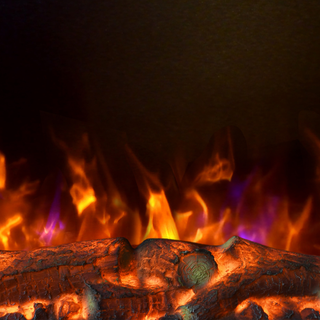 Quattro 43" Wall Mounted Electric Fire - Flare