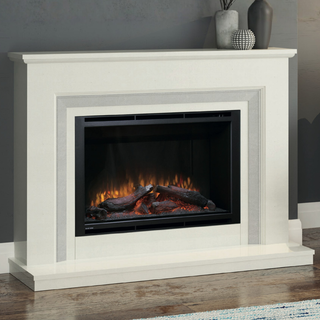 Seville HE950LE Marble Electric Fireplace Suite – Wildfire