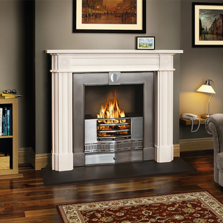 Regency 56" Aegean Limestone Fireplace Mantel - FDC