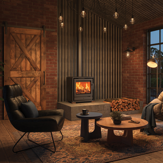 Riva2 50 Wood Burning Freestanding Stove - Stovax