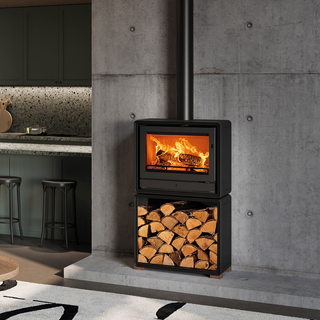 Riva2 66 Wood Burning Freestanding Stove - Stovax