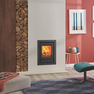 Riva2 40 5kW Multi Fuel Cassette Inset Stove - Stovax