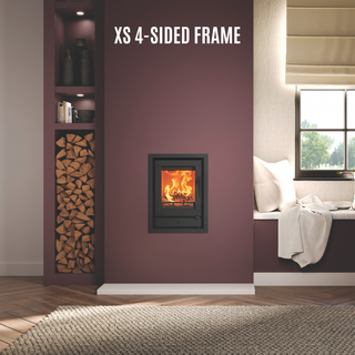 Riva2 40 5kW Multi Fuel Cassette Inset Stove - Stovax