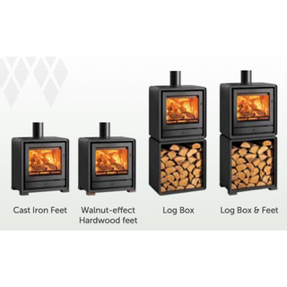 Riva2 50 Wood Burning Freestanding Stove - Stovax