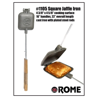 Square Jaffle Iron - Rome