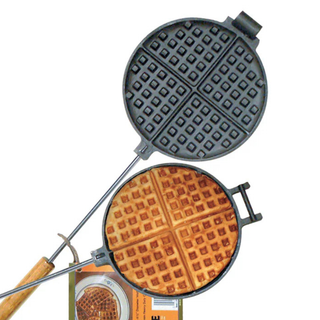 Chuck Wagon Cast Iron Waffle Iron - Rome