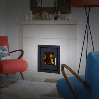 S81 Inset Cast Iron Wood Burning Stove - Morsø