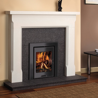 Shelby Aegean Limestone Fireplace Mantel - FDC