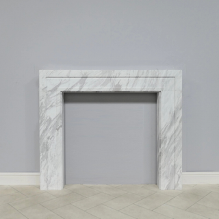 Shoreditch Volakas Marble Fireplace Mantel - FDC
