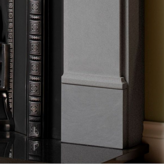 Silsoe 57" Grey Limestone Mantel