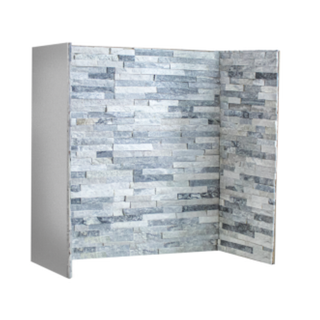 Silver Grey Quartz Chamber Liner - Capital Fireplaces