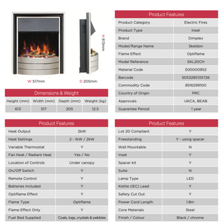 Skeldon Optiflame XHD