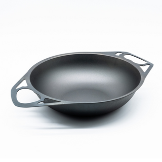 30cm Iron Wok - Solidteknics - Quenched