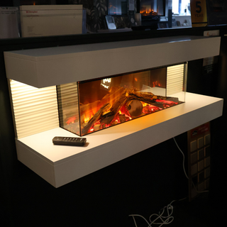 Ex-Display Tamarin Wall Mounted Electric Fireplace Suite - Solution
